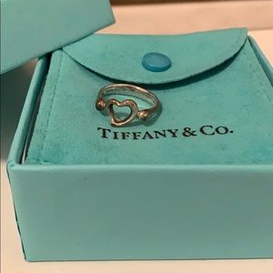 Tiffany & Co. Elsa Peretti open heart ring